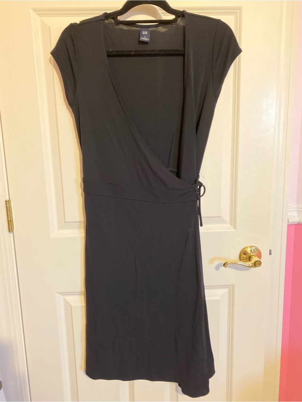 GAP black beach swimsuit cover up, size small